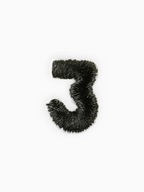 Mini Numbers - Black