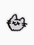 Cat Head - Black & White