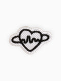 Pulsing Heart - Black & White