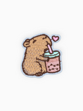 Capybara loves Boba