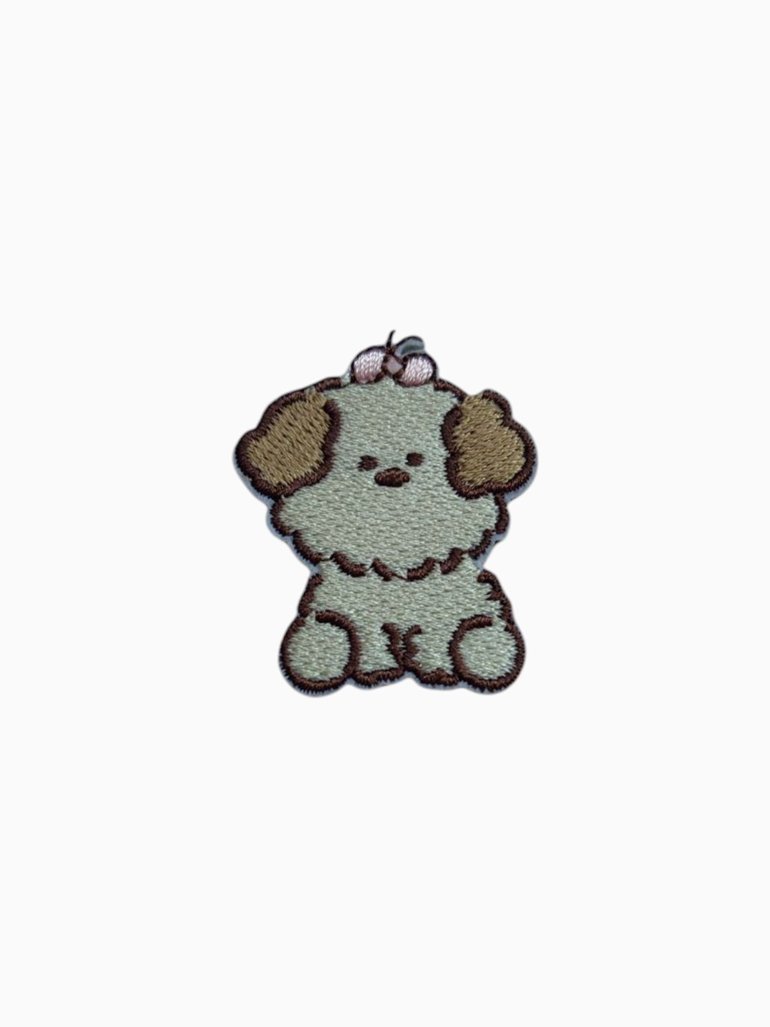 Cartoon Dog - Cute Ribbon (Self Adhesive)