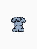 Cartoon Dog - White Fluffy Dog (Self Adhesive)