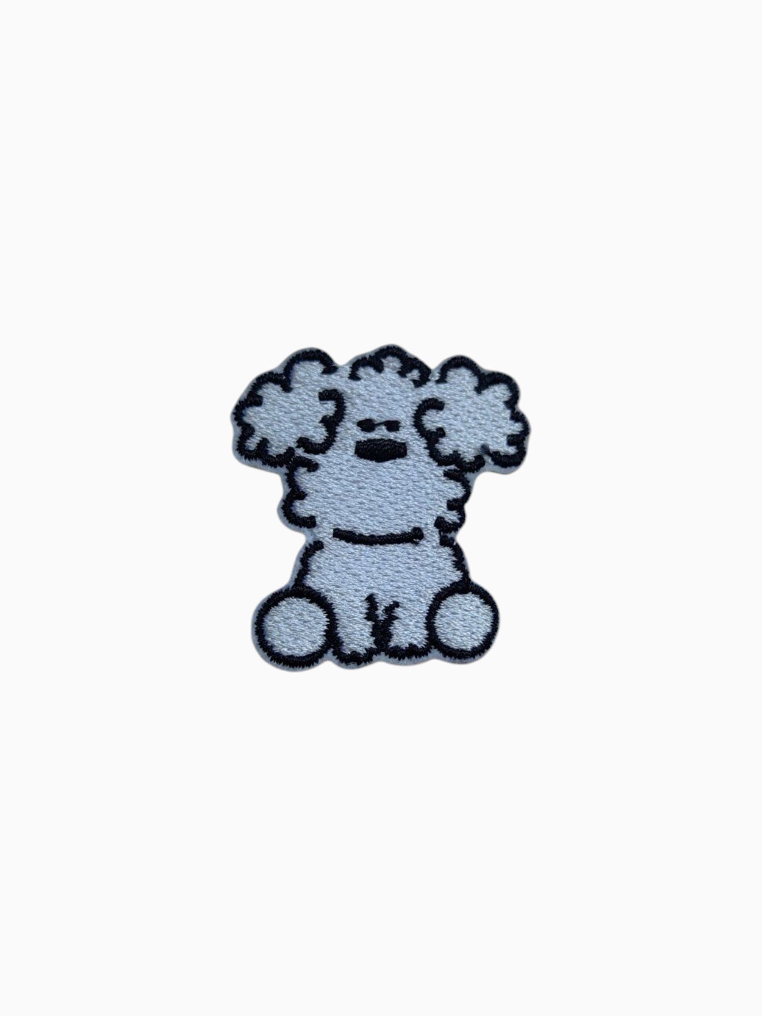 Cartoon Dog - White Fluffy Dog (Self Adhesive)