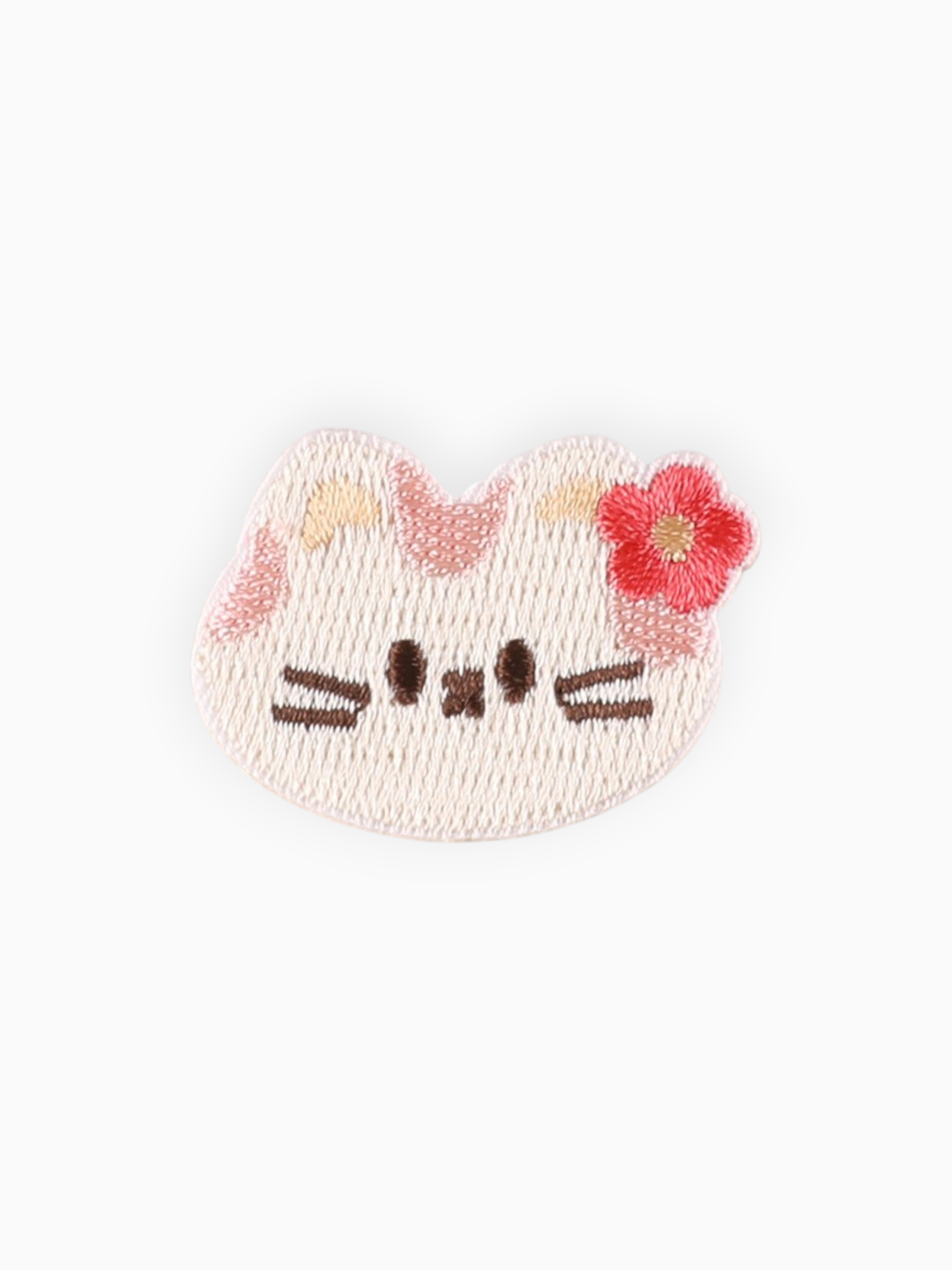 Cat with flower (Self Adhesive)