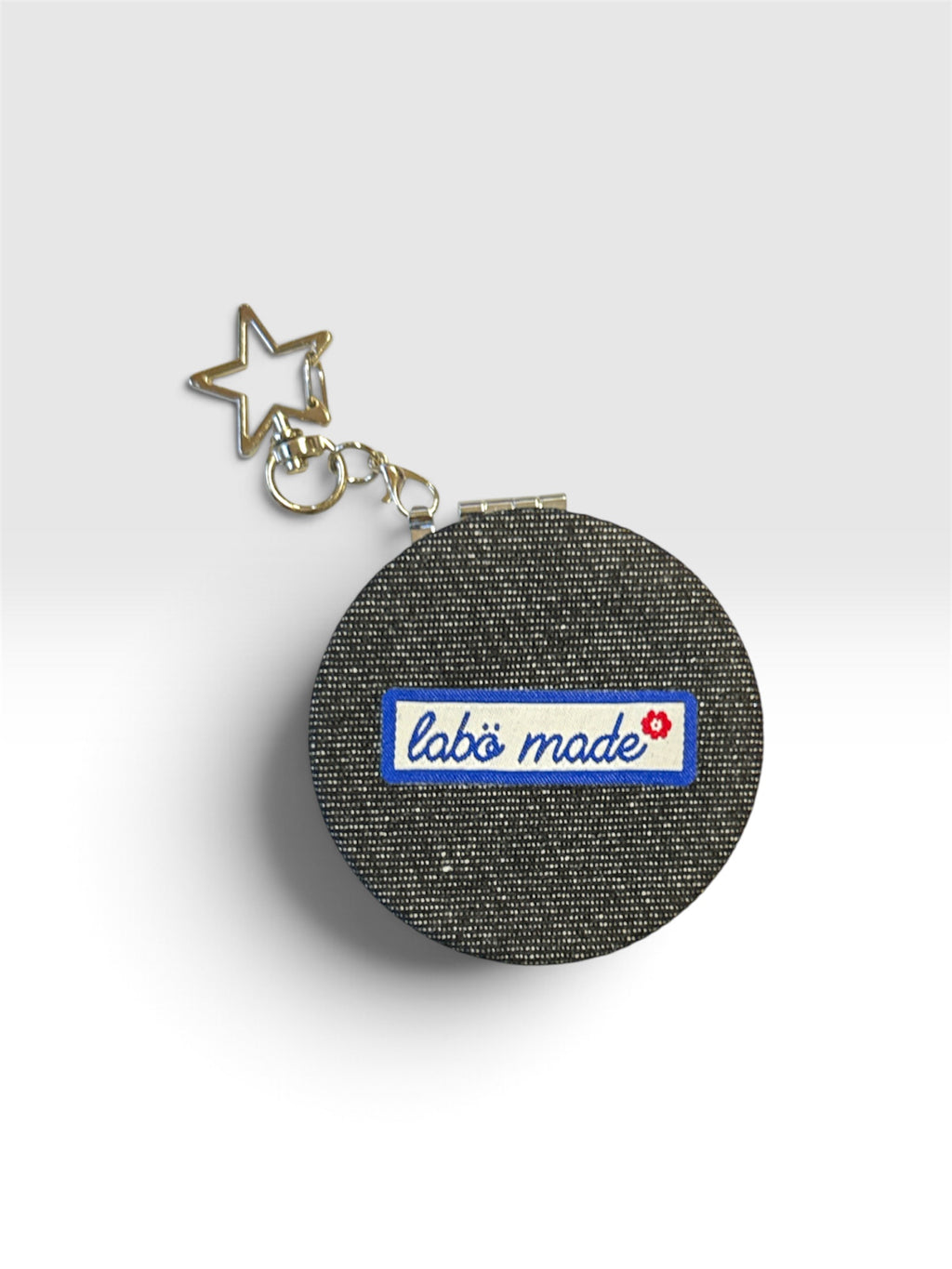 Denim Style Double Sided Pocket Mirror