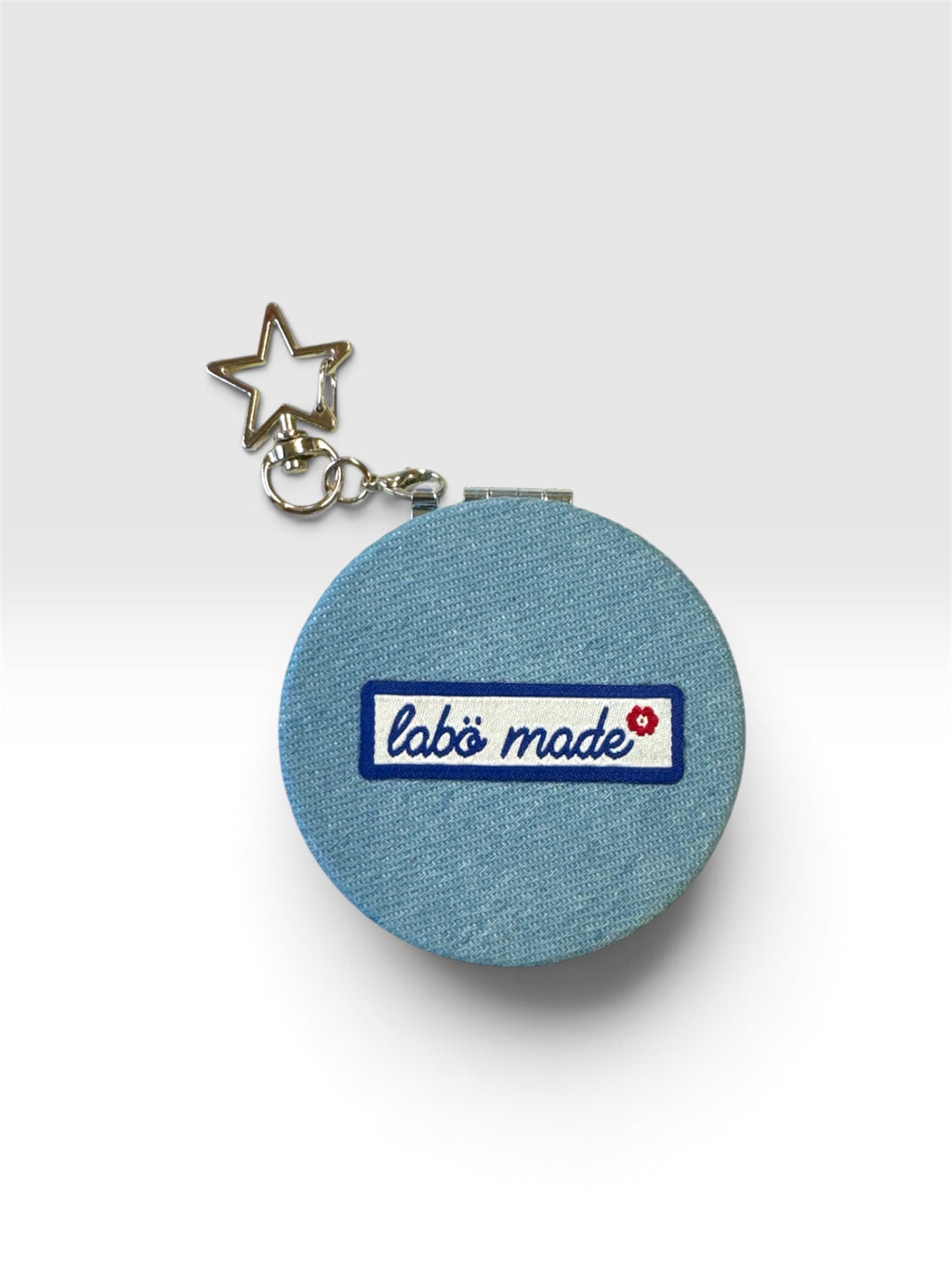 Denim Style Double Sided Pocket Mirror