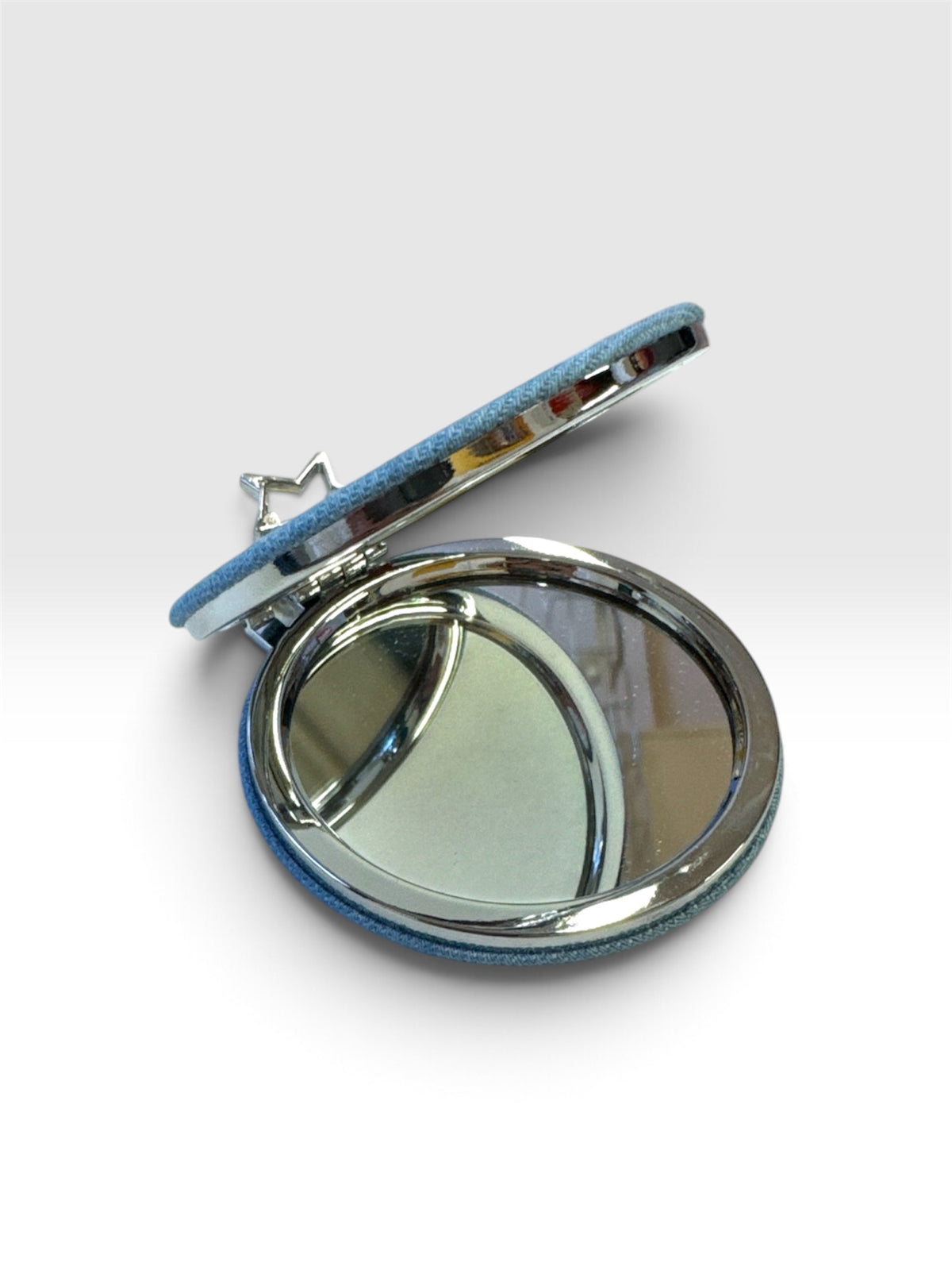 Denim Style Double Sided Pocket Mirror