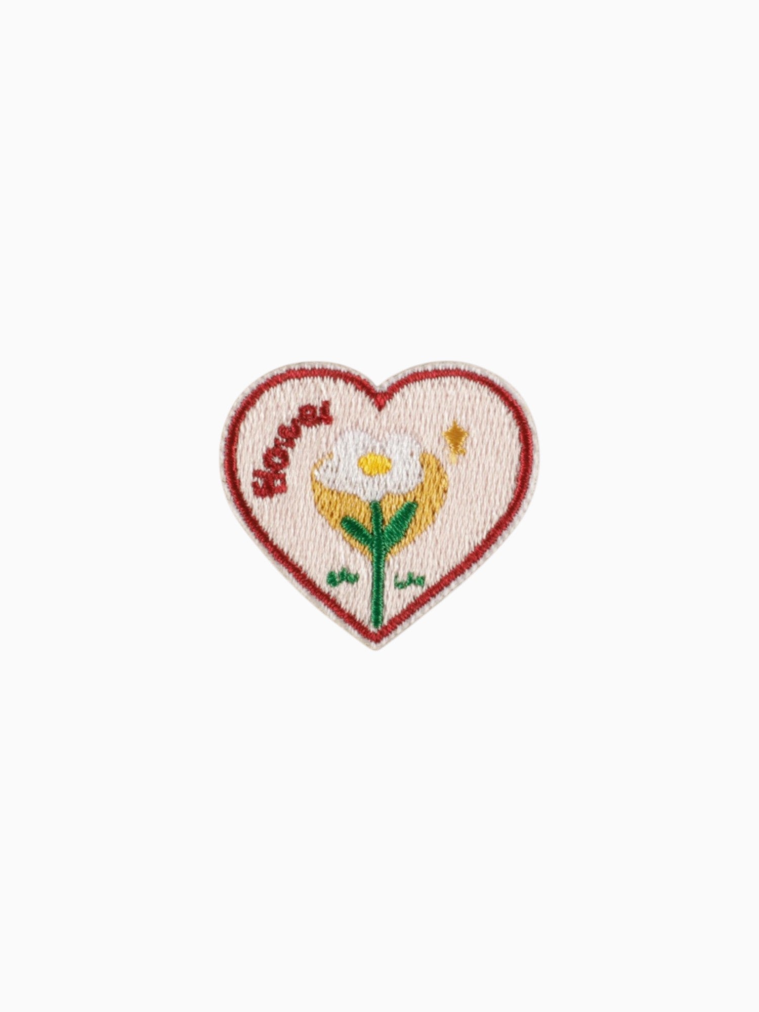 Flower Heart Shape (Self Adhesive)