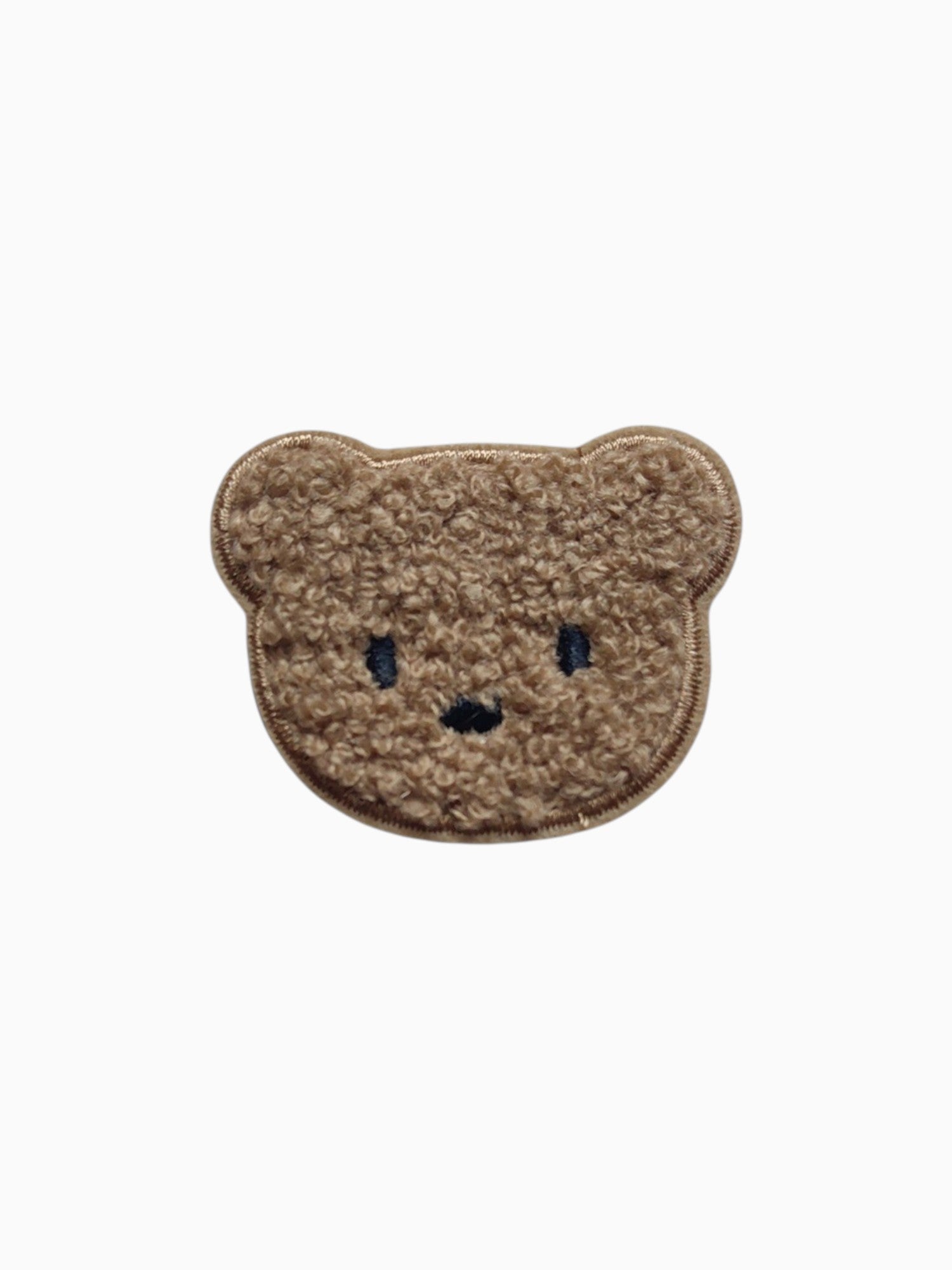 Fluffy Animal - Brown Teddy (Self Adhesive)