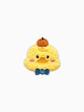 Fluffy Chicken with Blue Bowtie (Self Adhesive)
