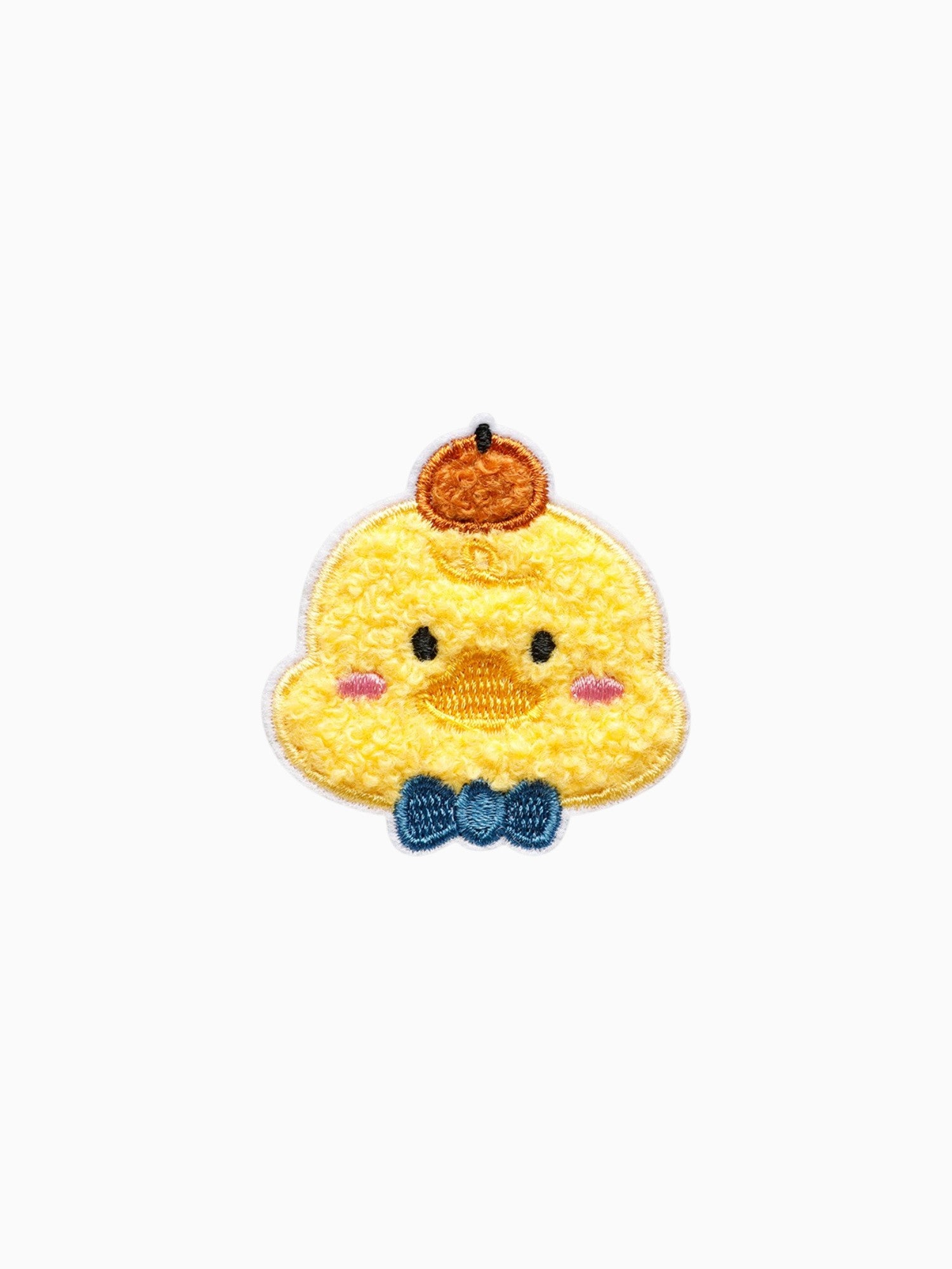 Fluffy Chicken with Blue Bowtie (Self Adhesive)