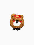 Fluffy Mcdonald Hat Teddy Bear (Self Adhesive)