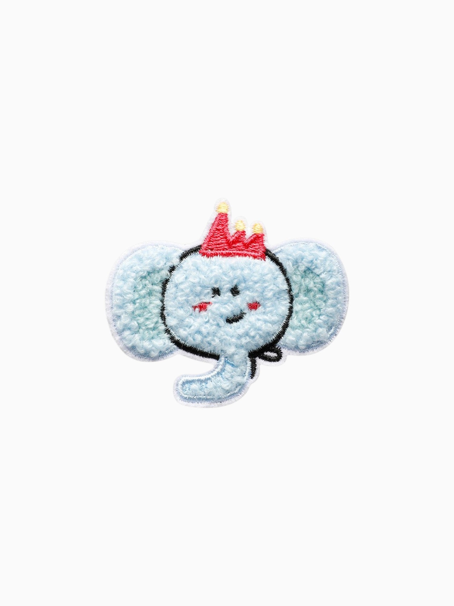 Fluffy Party Hat Elephant (Self Adhesive)
