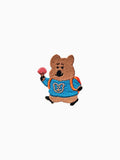 Go To School - Blue Jumper Teddy (Self Adhesive)