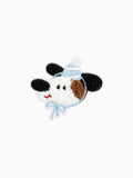 Light Blue Party Hat Dog (Self Adhesive)