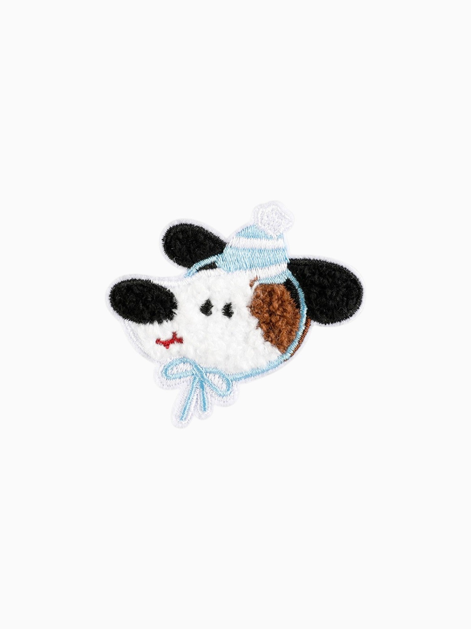 Light Blue Party Hat Dog (Self Adhesive)