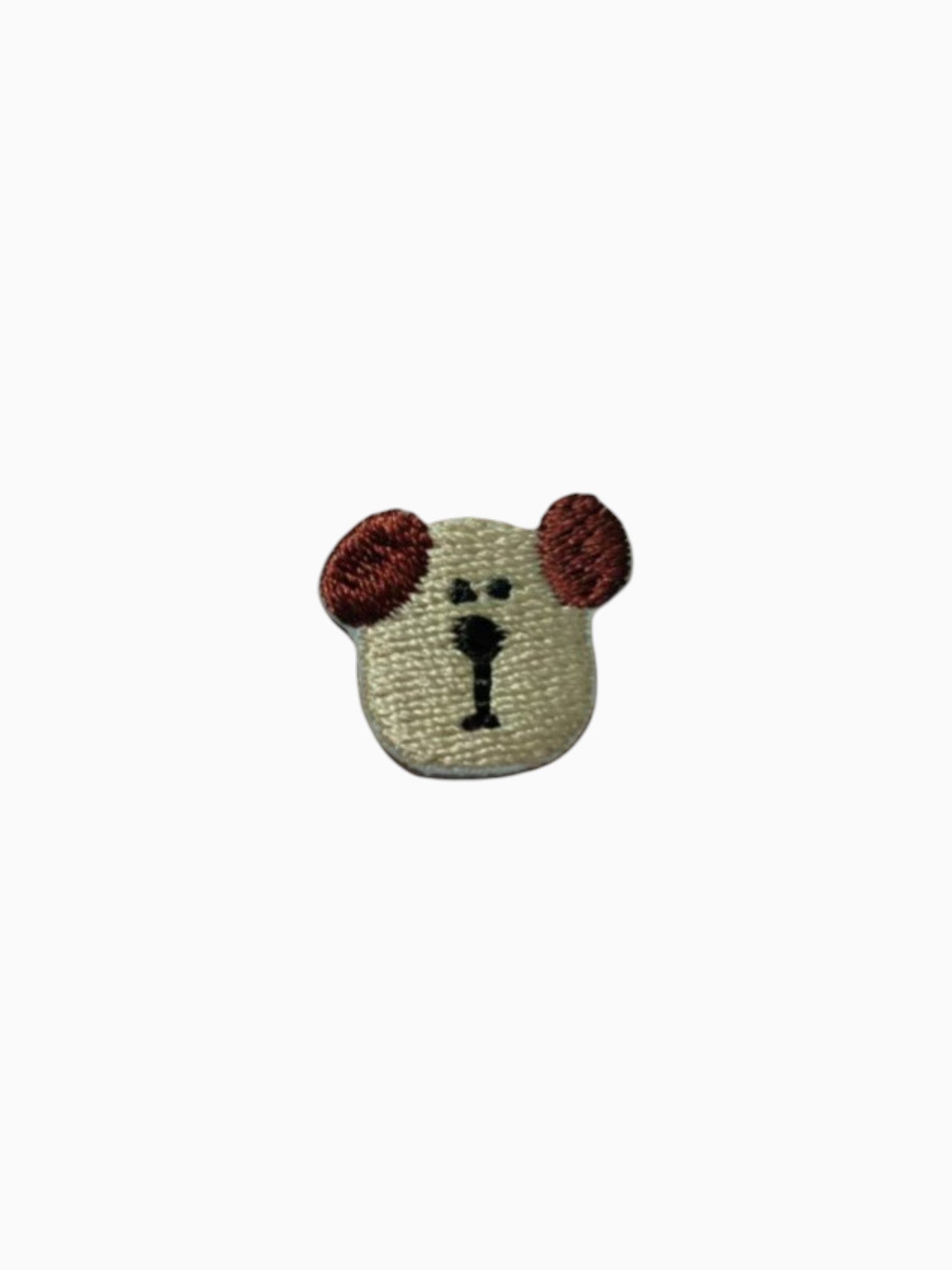 Mini Dog Head - Brown Ears Dog (Self Adhesive)