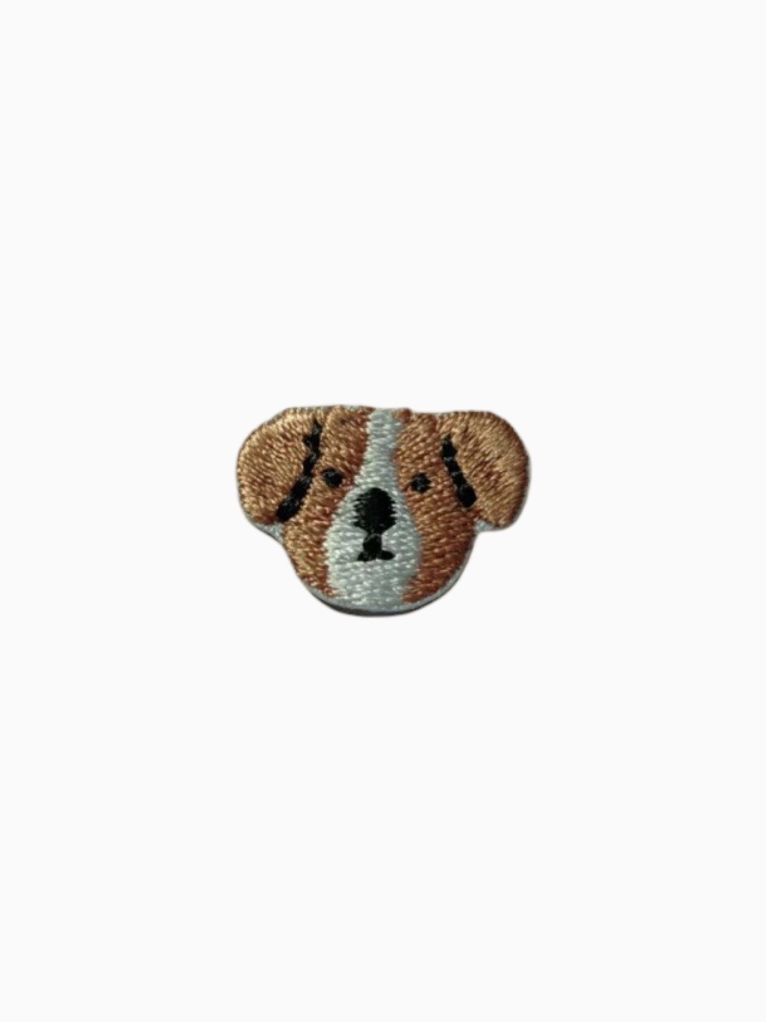 Mini Dog Head - Cute Brown Dog (Self Adhesive)
