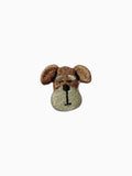 Mini Dog Head - Sleeping Dog (Self Adhesive)