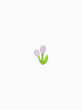 Mini Purple 2 Flowers (Self Adhesive)