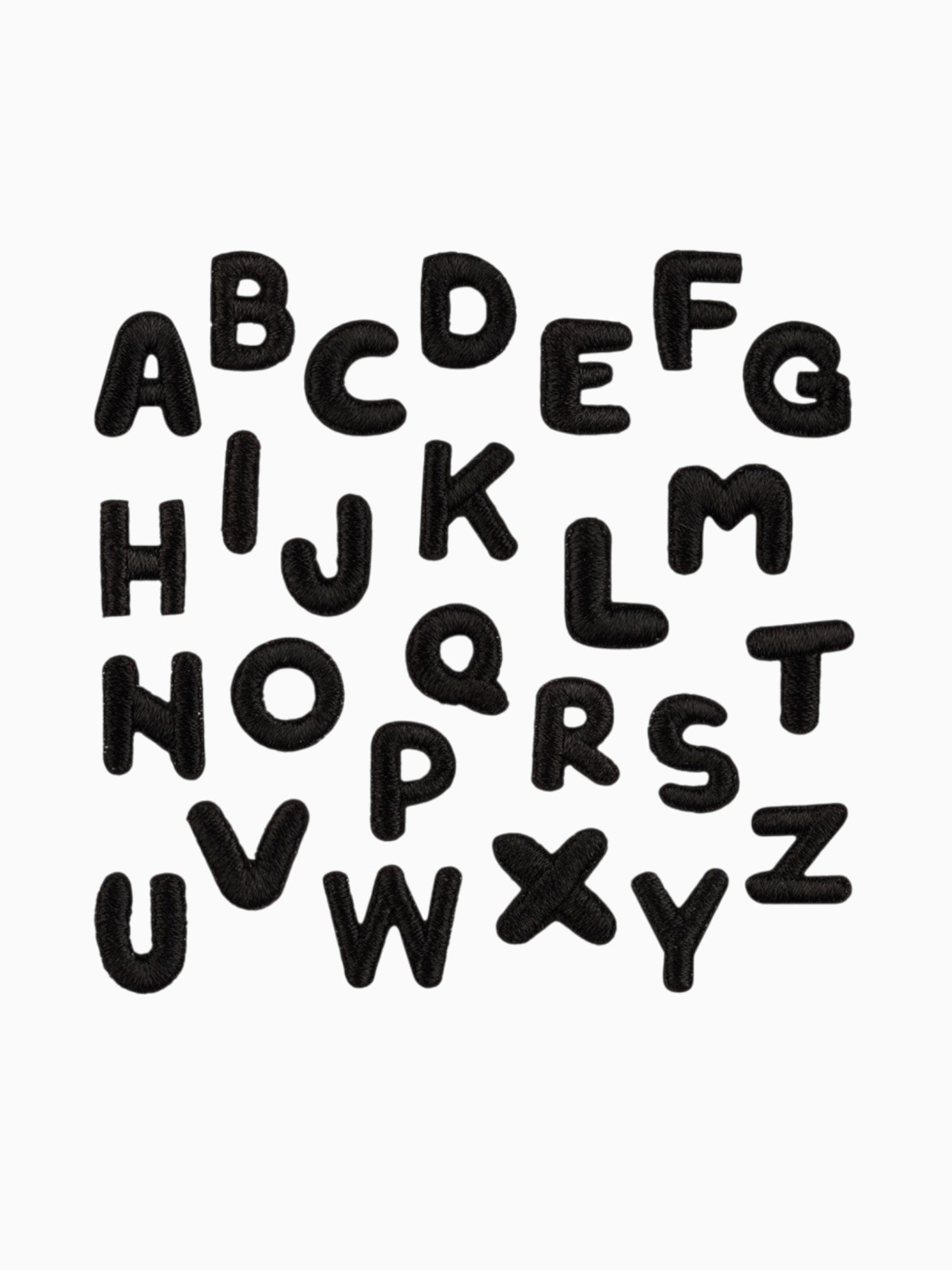 Mini Alphabets - Black