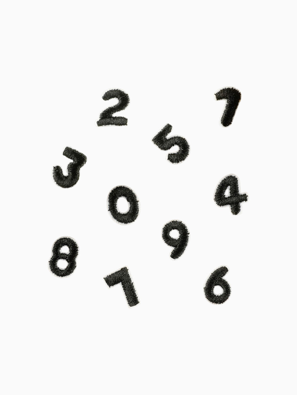 Mini Numbers - Black