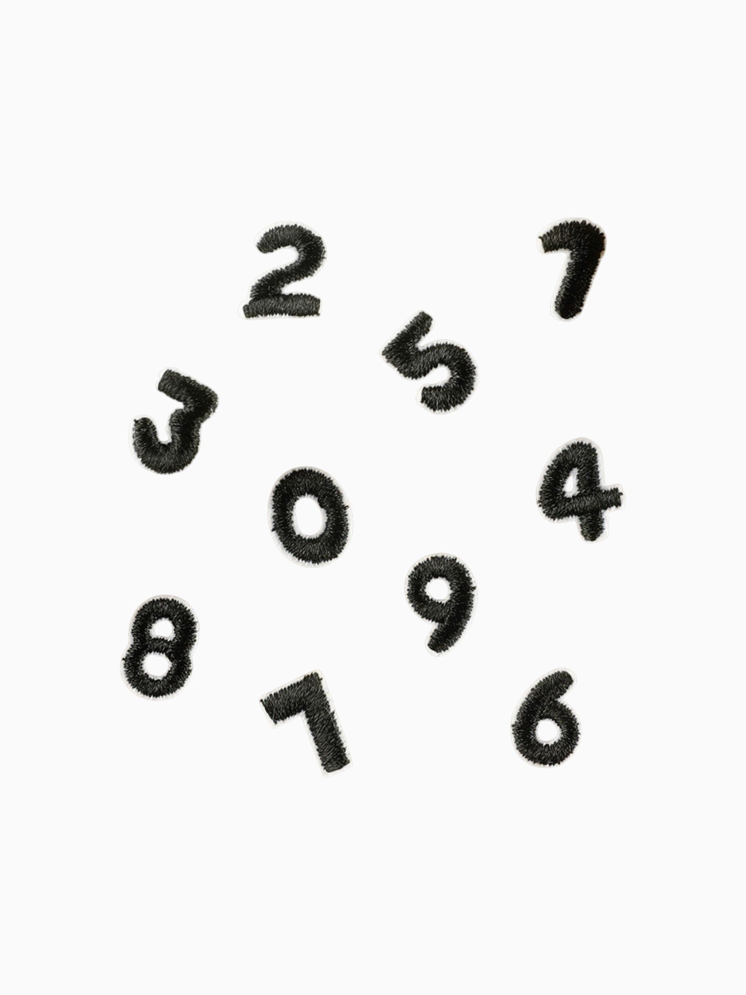 Mini Numbers - Black