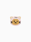 Pink Headband Yellow Cat (Self Adhesive)