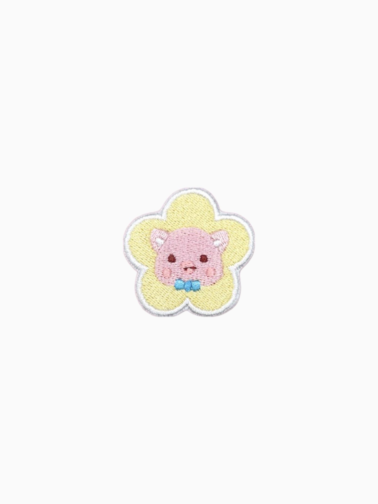 Pink Pig Flower (Self Adhesive)