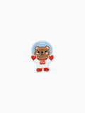 Red & White Teddy Astronaut (Self Adhesive)