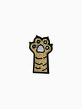 Yellow Cat Hand Paw (Self Adhesive)