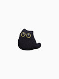 Yellow Eyes Black Cat