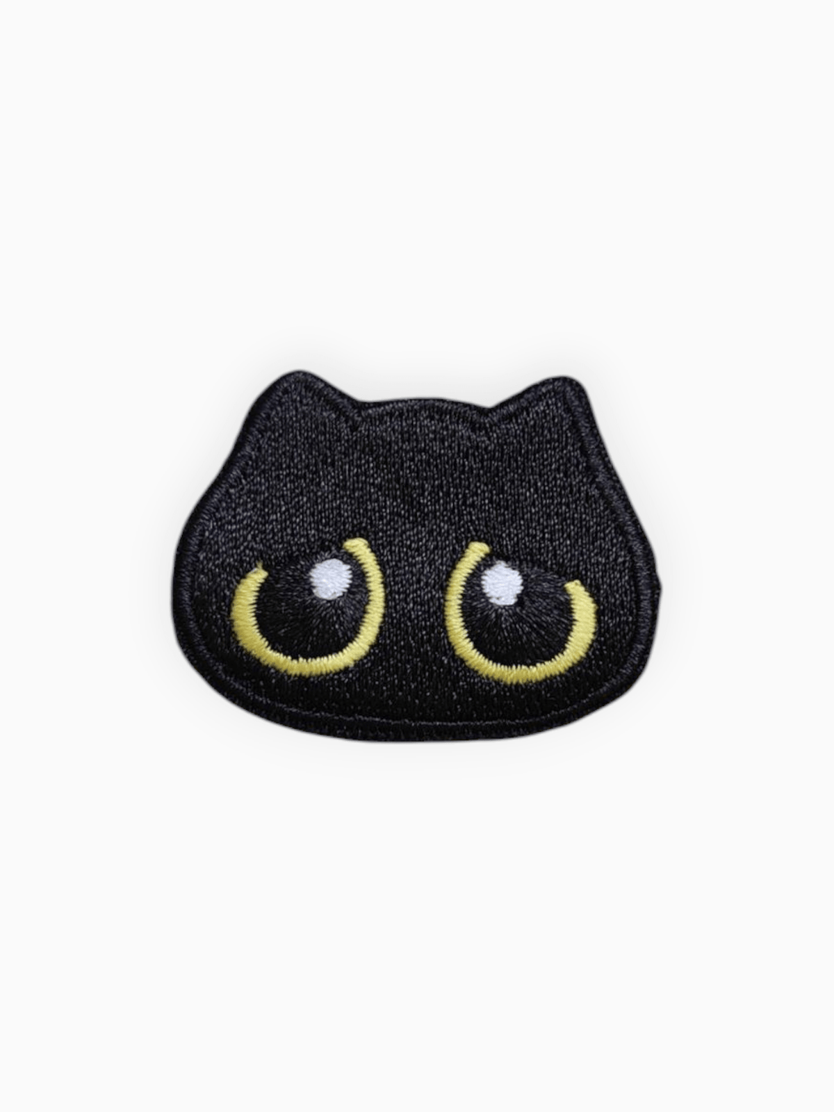 Black Cat Head (Self Adhesive) | Labö Made UK - The Manchester Patch Bar