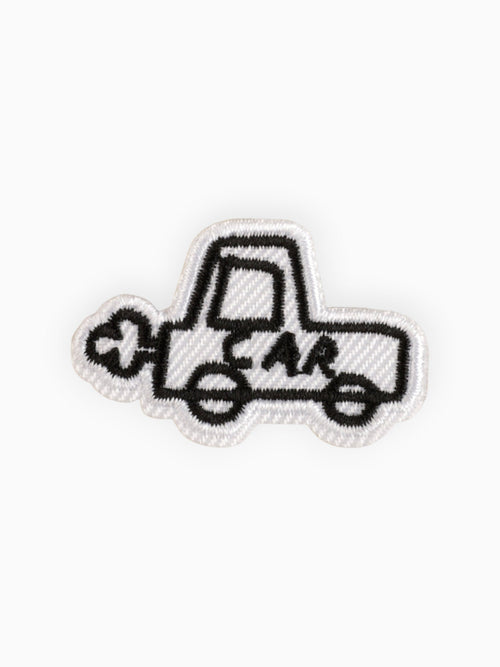Car - Black & White | Labö Made UK - The Manchester Patch Bar