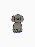 Cartoon Dog - Brown Dog (Self Adhesive) | Labö Made UK - The Manchester Patch Bar