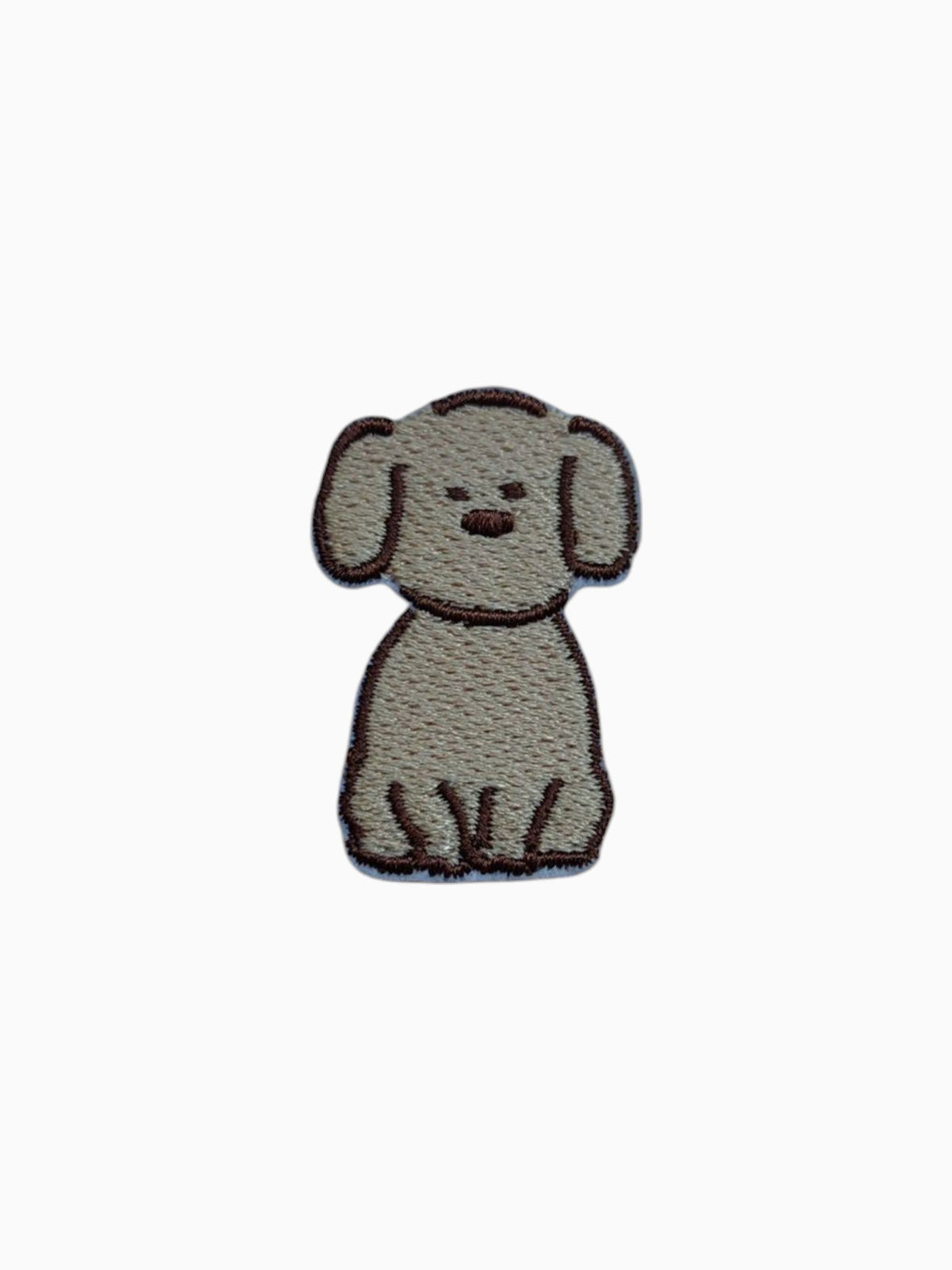 Cartoon Dog - Brown Dog (Self Adhesive) | Labö Made UK - The Manchester Patch Bar