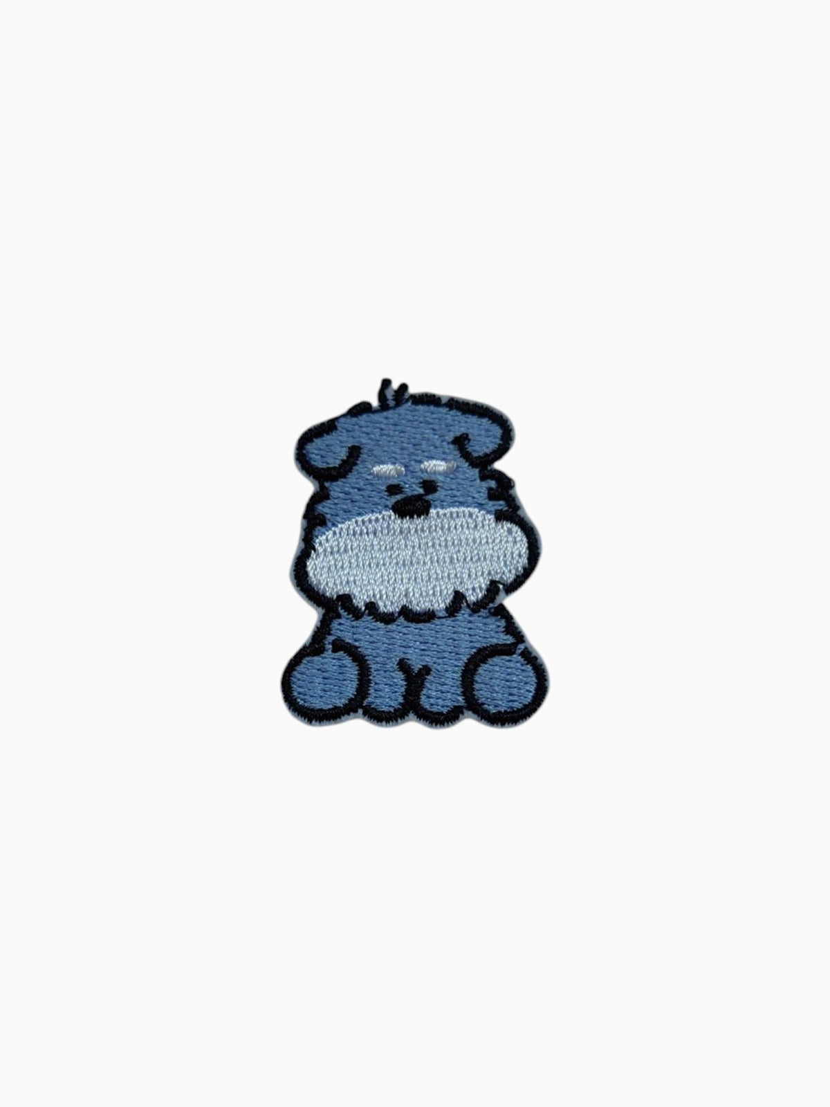 Cartoon Dog - Grey Hair Dog (Self Adhesive) | Labö Made UK - The Manchester Patch Bar