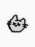 Cat Head - Black & White | Labö Made UK - The Manchester Patch Bar