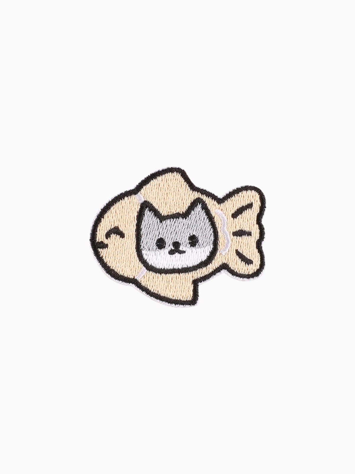 Cat in a Fish (Self Adhesive) | Labö Made UK - The Manchester Patch Bar