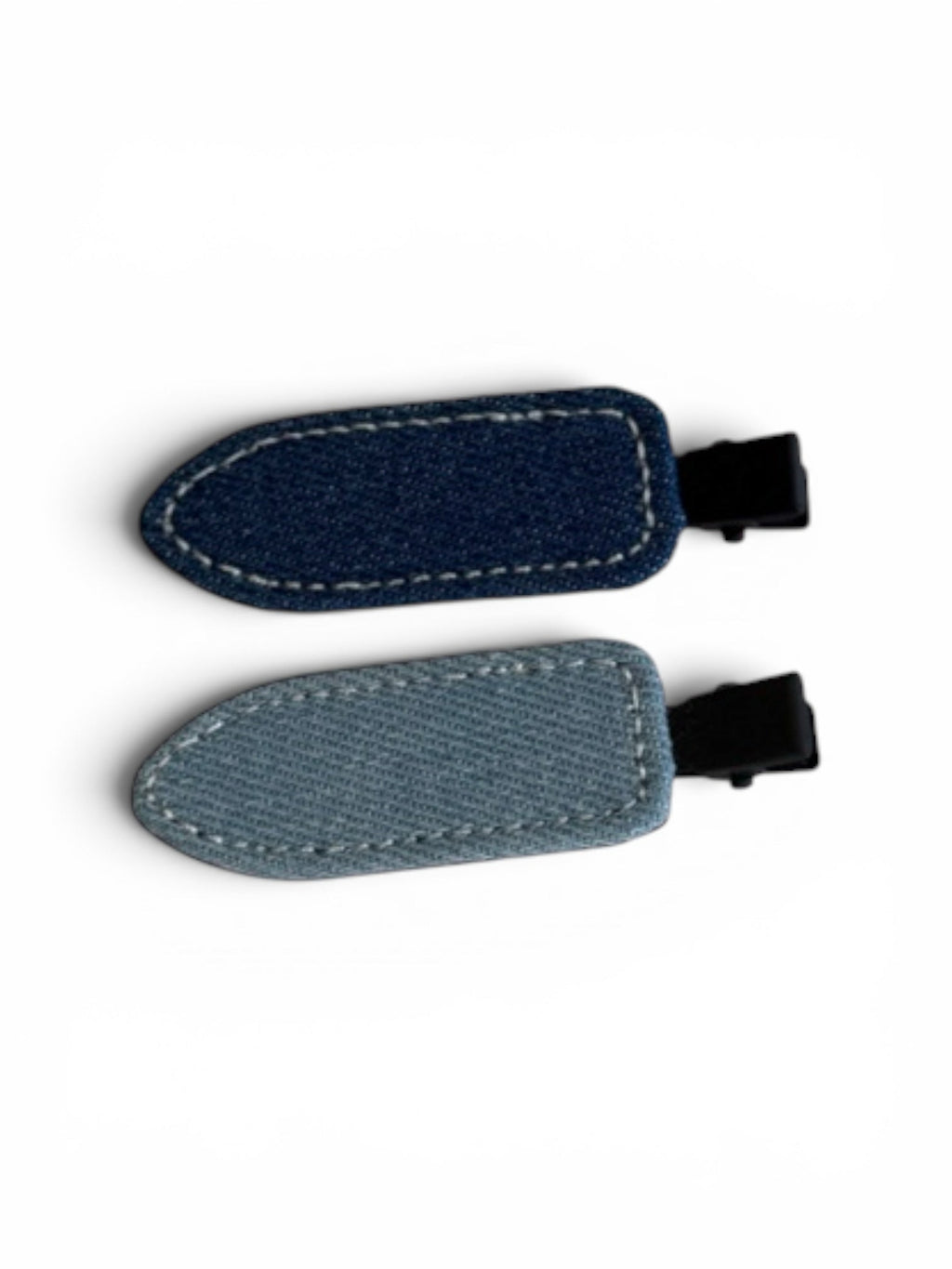 Denim Hair Clip | Labö Made UK - The Manchester Patch Bar