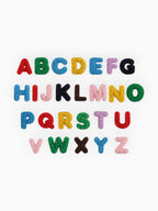 Fluffy Alphabets (Self Adhesive) | Labö Made UK - The Manchester Patch Bar