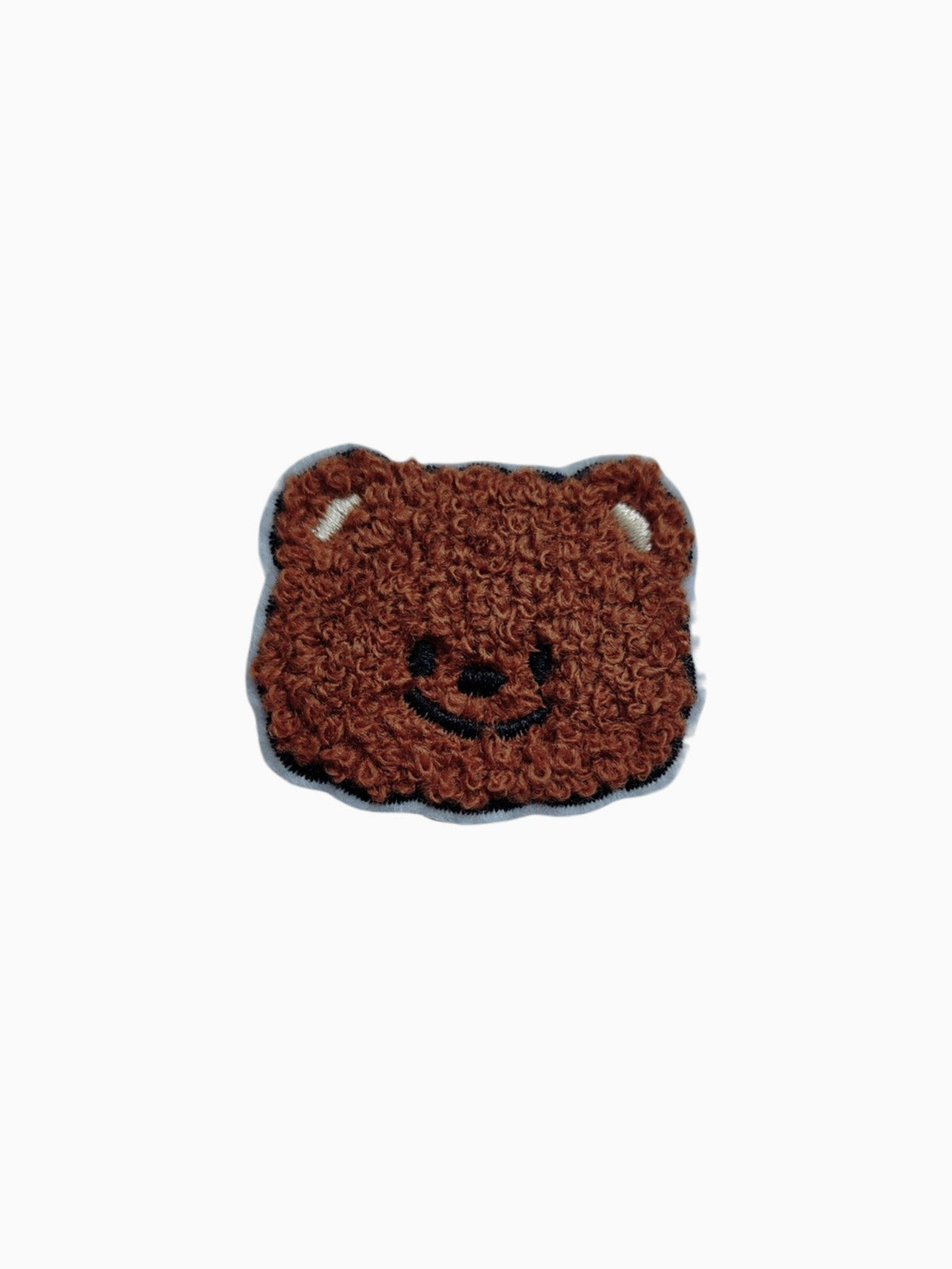 Fluffy Brown Dog (Self Adhesive) | Labö Made UK - The Manchester Patch Bar