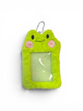 Fluffy Character Card Holder – Frog | Labö Made UK - The Manchester Patch Bar