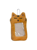 Fluffy Character Card Holder – Tiger | Labö Made UK - The Manchester Patch Bar