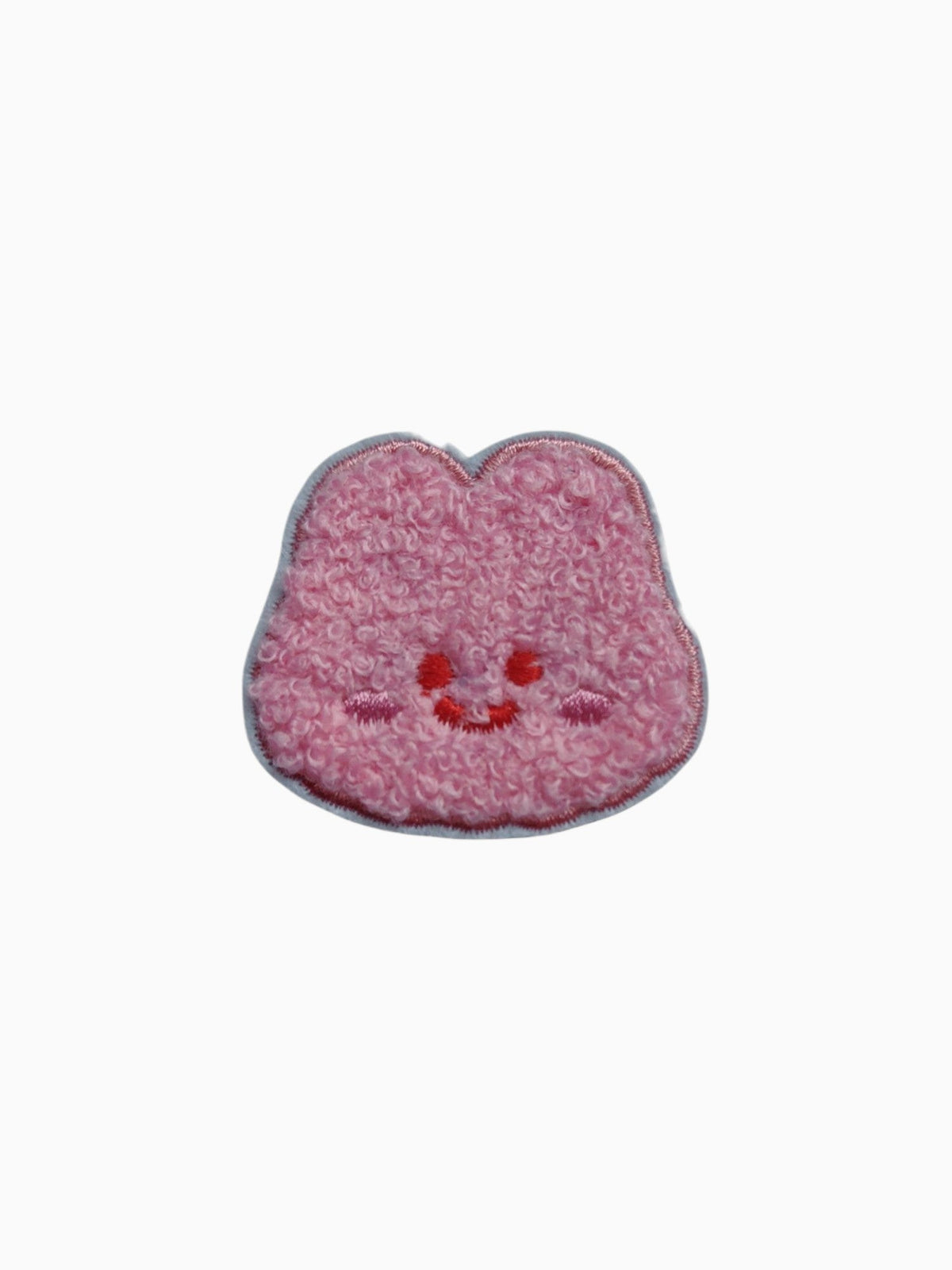 Fluffy Pink Rabbit (Self Adhesive) | Labö Made UK - The Manchester Patch Bar