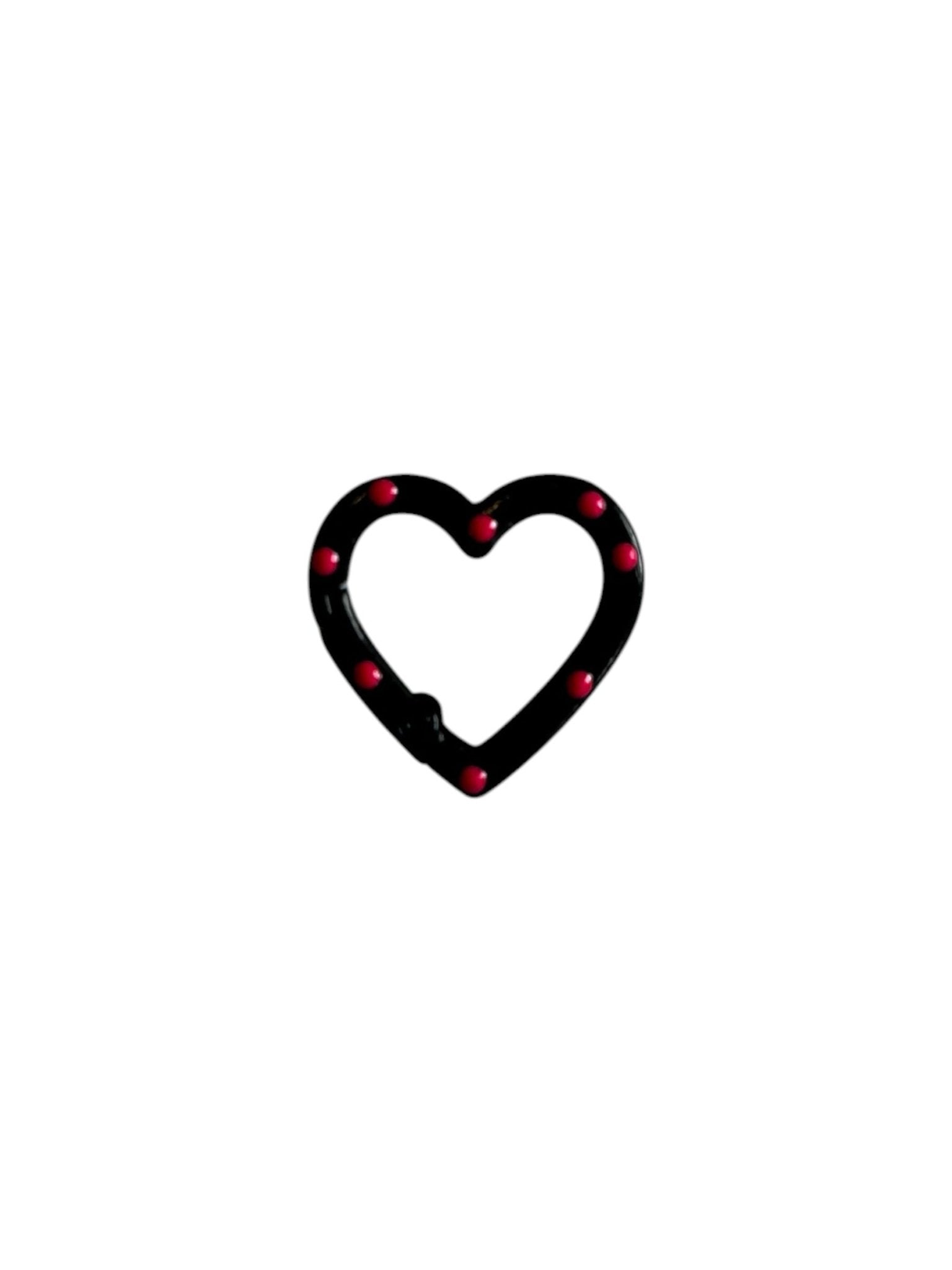 Heart Shaped Carabiner Clip | Labö Made UK - The Manchester Patch Bar
