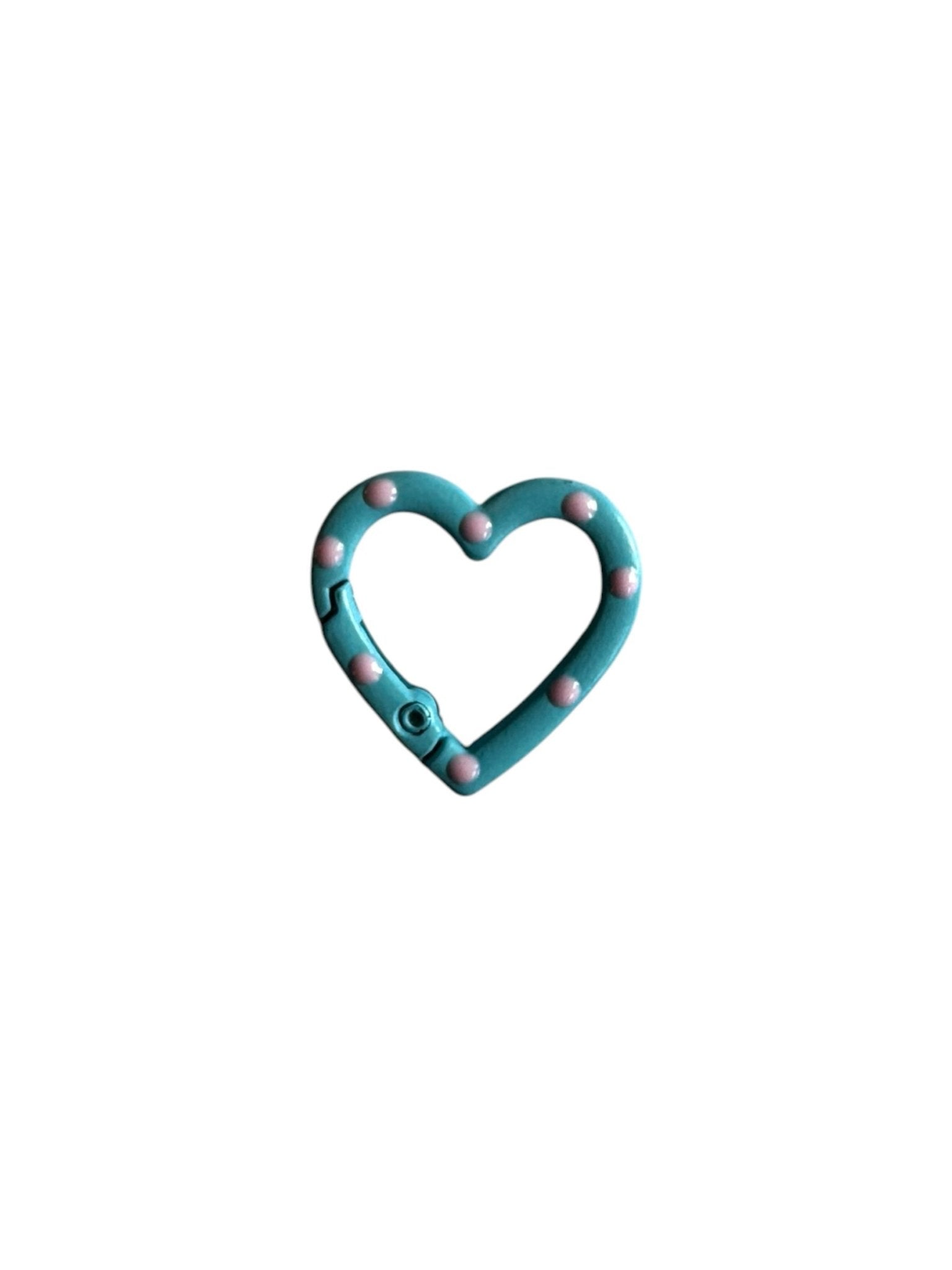 Heart Shaped Carabiner Clip | Labö Made UK - The Manchester Patch Bar