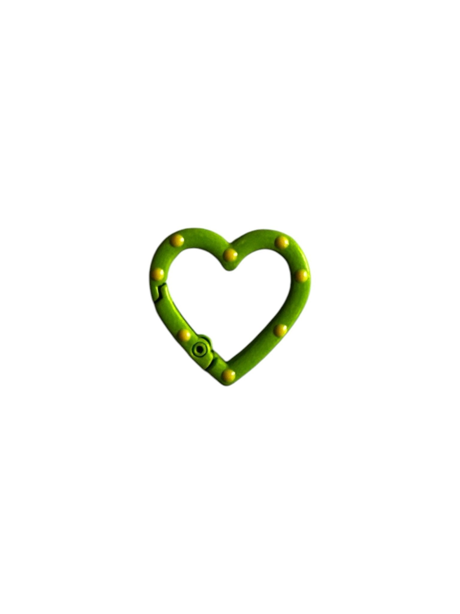 Heart Shaped Carabiner Clip | Labö Made UK - The Manchester Patch Bar