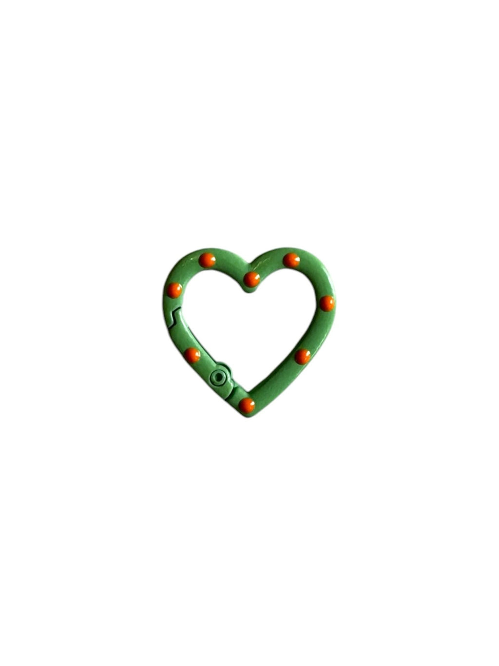 Heart Shaped Carabiner Clip | Labö Made UK - The Manchester Patch Bar