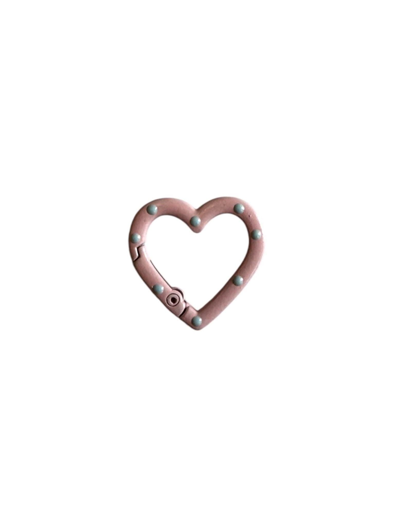 Heart Shaped Carabiner Clip | Labö Made UK - The Manchester Patch Bar